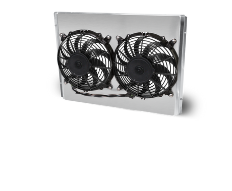 AFCO 26 Inch Mopar Aluminum Radiator and Shroud - 84295-B-NA-N 84295-F-DP-N