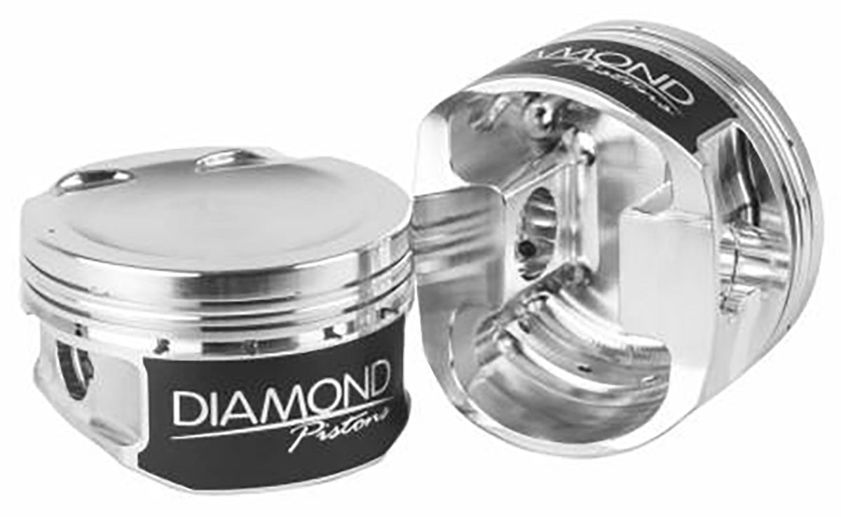 Diamond Ford Barra 4.0L Turbo Dish Top Forged Pistons with Rings - D30202-6 D30202-6