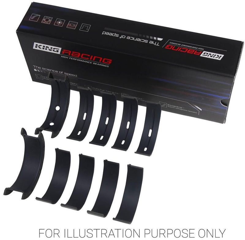 King XP Series Main Bearing Set, .010" Suit GM LS Series (KBMB5013XP 010) KBMB5013XP 010