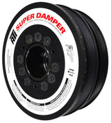 ATI Serpentine SFI 18.1 Super Damper - 7.480 in OD - Black - Internal Balance - GM LS-Series 917266