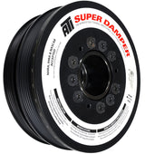 ATI Serpentine SFI 18.1 Super Damper - 7.480 in OD - Black - Internal Balance - GM LS-Series 917266