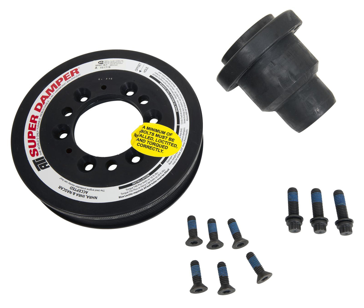 ATI 5.7 Hemi Harmonic Damper SFI 6-Groove 2011-Up