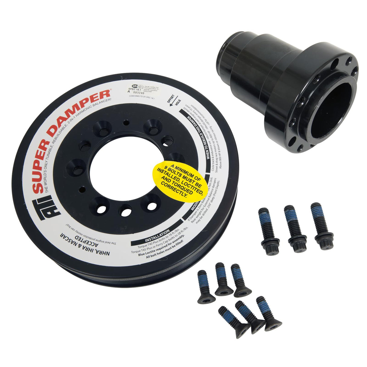 ATI SFI 7.48 Harmonic Damper - 6-Groove - LS3