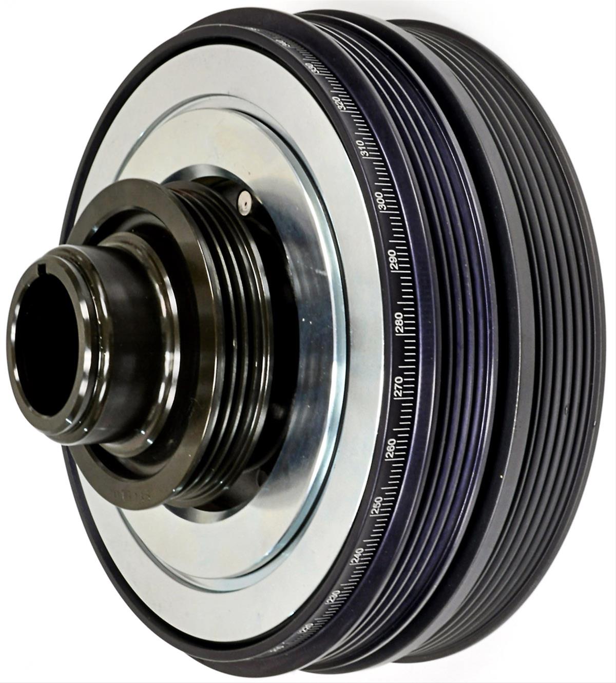 ATI Serpentine Super Damper - SFI 18.1 - Harmonic Balancer - 7.525 in OD - Black - Internal Balance - GM LS-Series