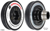 ATI Serpentine Super Damper Harmonic Balancer - 7.530" OD - SFI 18.1 - Aluminum - Black - Internal Balance - GM LS-Series