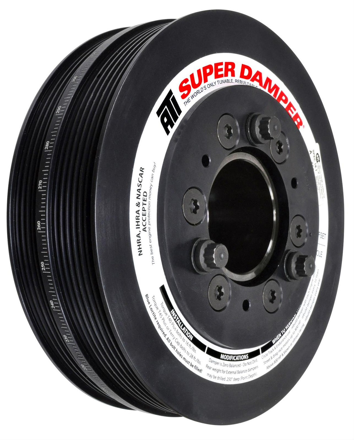 ATI Chevy LT1 Harmonic Damper 4-Groove