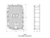 B&M Hi-Tek Deep Transmission Pan - Aluminum - 70391