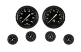 Classic Instruments HOT ROD 2" FULL SWEEP 6 GAUTOGE SET-GM - HR151BLF