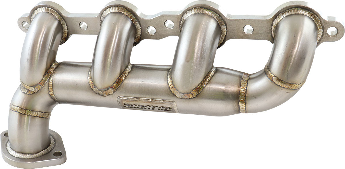 Aeroflow GM LS Driver Side Single Turbo Stainless Steel Manifold - AF8400-1010 AF8400-1010