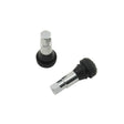 Mr Gasket Chrome Tire Valve Stems - Stock length - 1955MRG