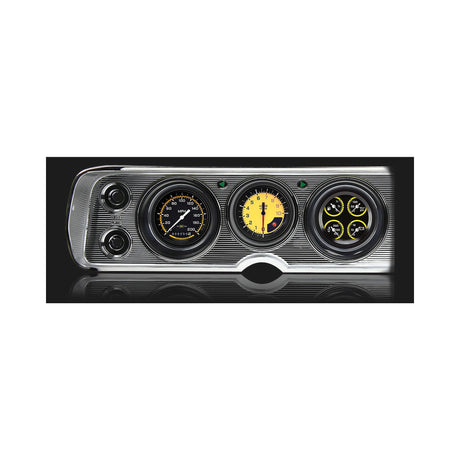 Classic Instruments AutoCross Yellow 1964-65 Chevelle Package - CV64AXY