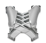 Holley 822201 Sniper EFI Fabricated Intake Manifold Dual Plenum 92mm LS3/L92, Rail Kit - Slvr