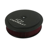 Holley 120-220 GM Muscle Series Air Cleaner - Satin Black Machined