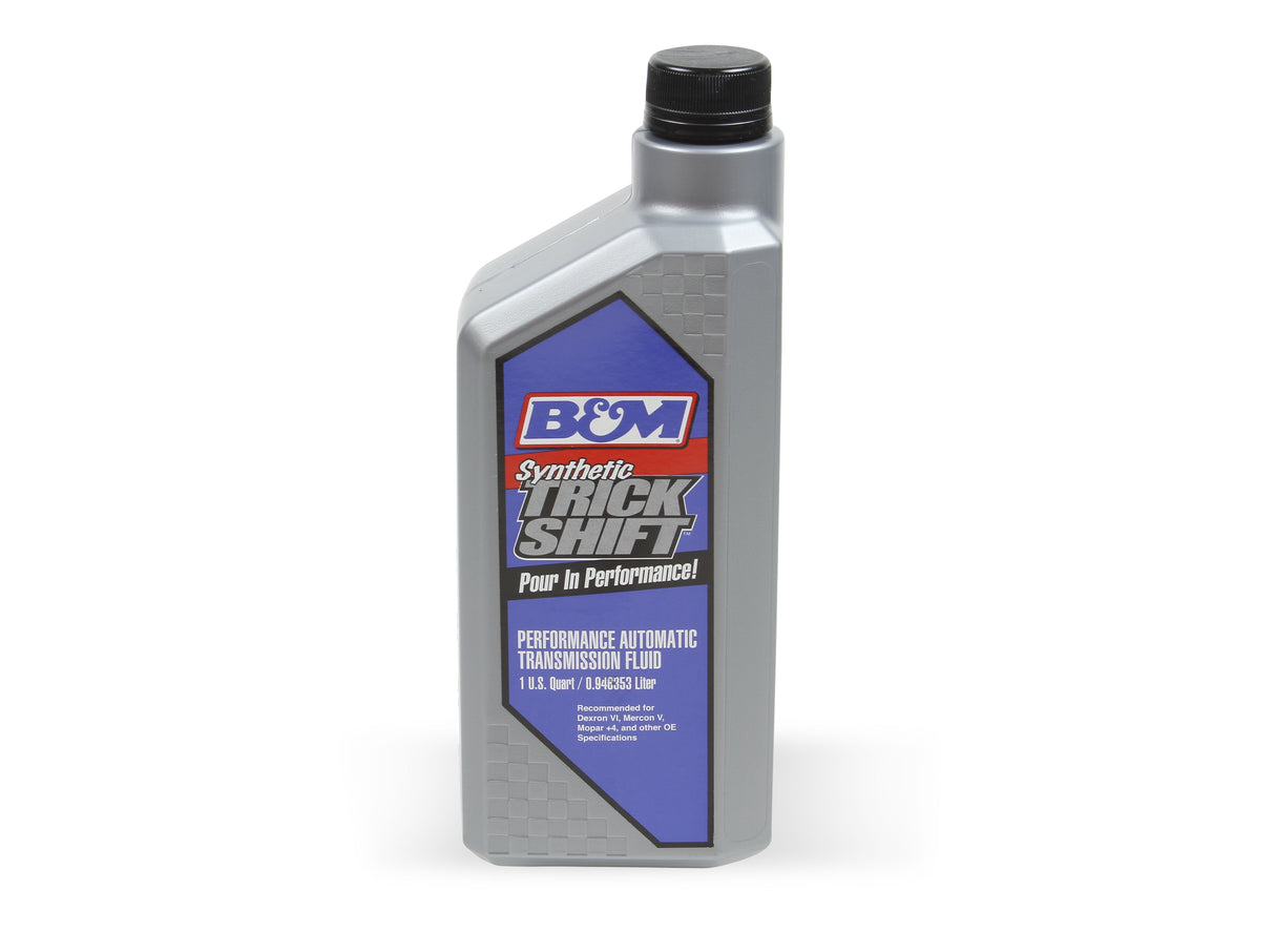 B&M Synthetic Trick Shift Automatic Transmission Fluid - 1 Quart Bottle - 80262