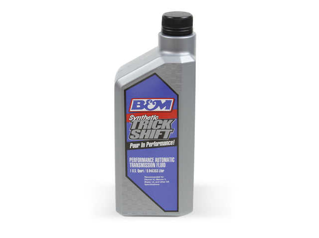 B&M Synthetic Trick Shift Automatic Transmission Fluid - 1 Quart Bottle - 80262