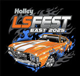 Holley 10528-YMHOL 2025 Youth LS Fest East Main Event Tee