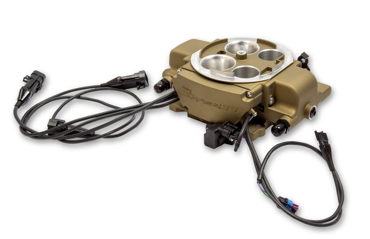 Holley 550-869K Sniper EFI Quadrajet™ Master Kit - Classic Gold