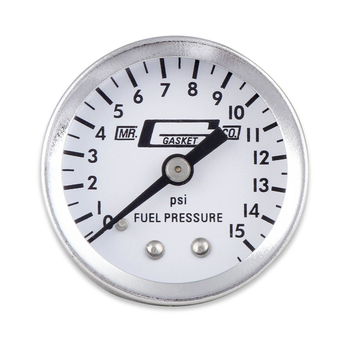 Mr Gasket Fuel Block with 0-15 PSI Fuel Pressure Gauge - 1560