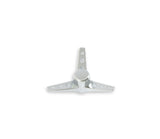 Mr Gasket Air Cleaner Wing Nut - Tri-Bar - Chrome - 9868