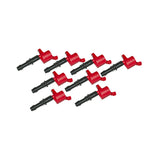 MSD Ignition Coil - Blaster - Ford 3-Valve V8 - Red - 8-Pack - 82438