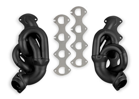 Flowtech Shorty Headers - Black Painted - 12124FLT