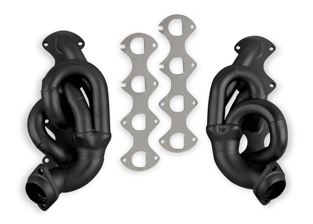 Flowtech Shorty Headers - Black Painted - 12124FLT