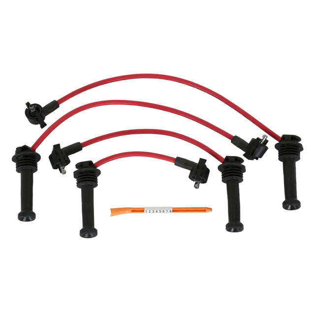 MSD Super Conductor Spark Plug Wire Set, ’98-’01 Ford ZX-2, 2.0L, 4 cyl - 32939