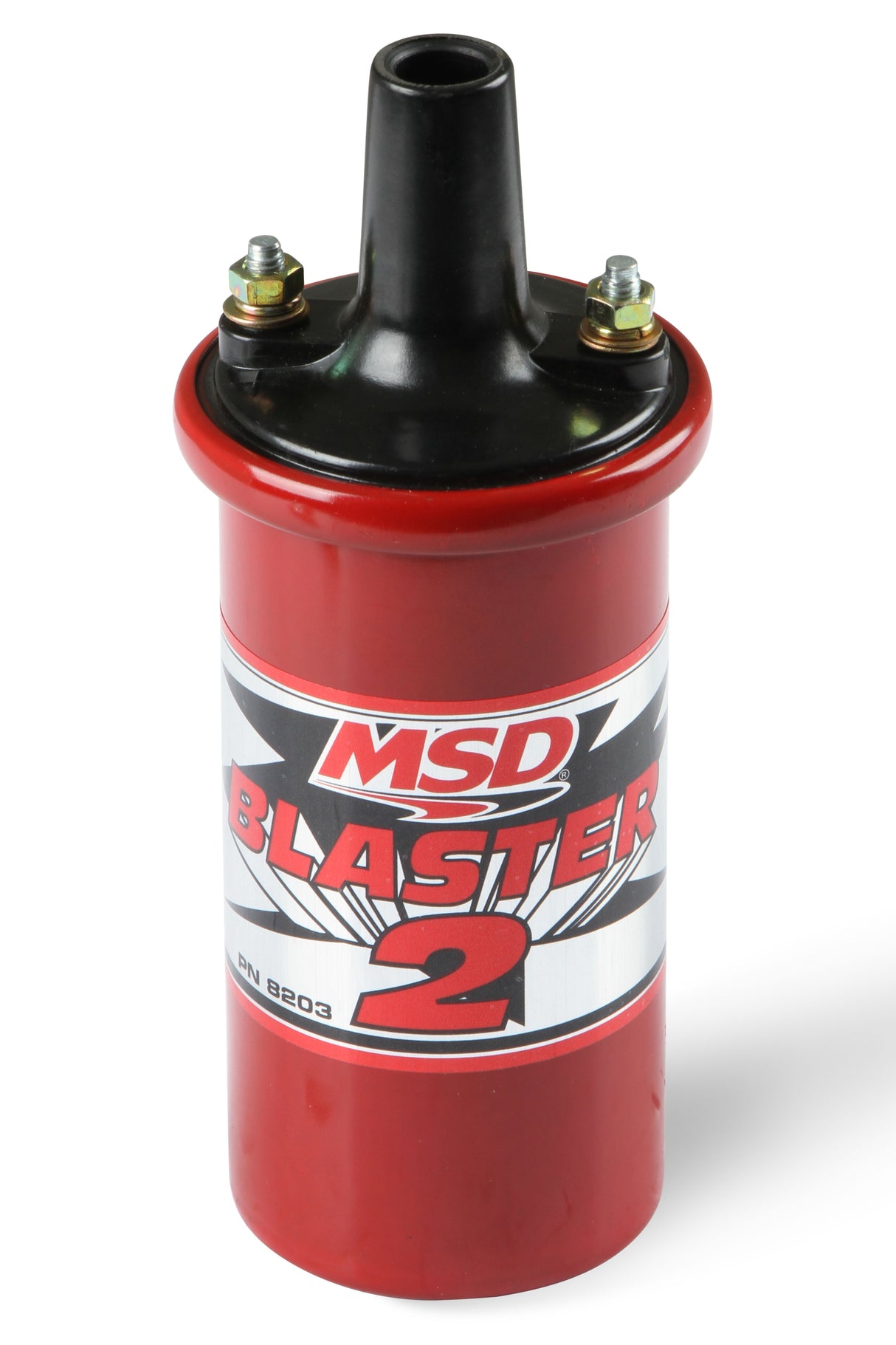 MSD Ignition Coil - Blaster 2 Series - Ballast Resistor - Red - 8203