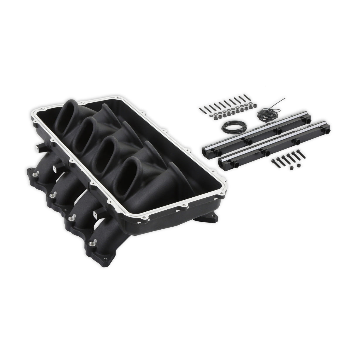 Holley 300-920BK HI-RAM BASE, FORD COYOTE BLACK