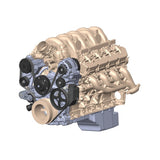 Holley 20-340 Godzilla High-Mount Accessory Drive - With Swap Oil Pan and Pump - Complete Kit