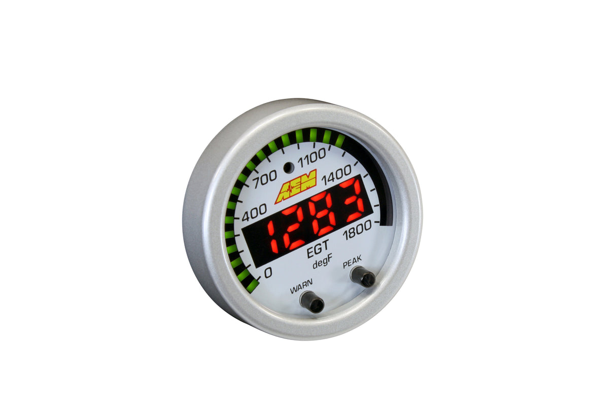 AEM X-Series EGT Gauge Kit - 30-0305
