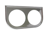 Classic Instruments Chrome Under Dash Panel / 2-Hole - MT55