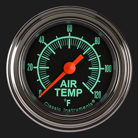 Classic Instruments G/Stock 2 1/8" Outside Air Temp. Gauge - GS199SLF
