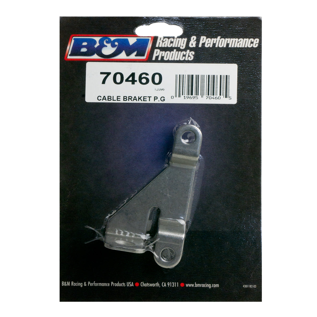 B&M Cable Bracket - GM - 70460