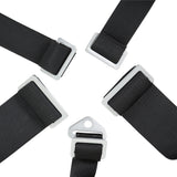 Simpson Racing STD. Latch & Link 5pt. Harness - 29075BKH