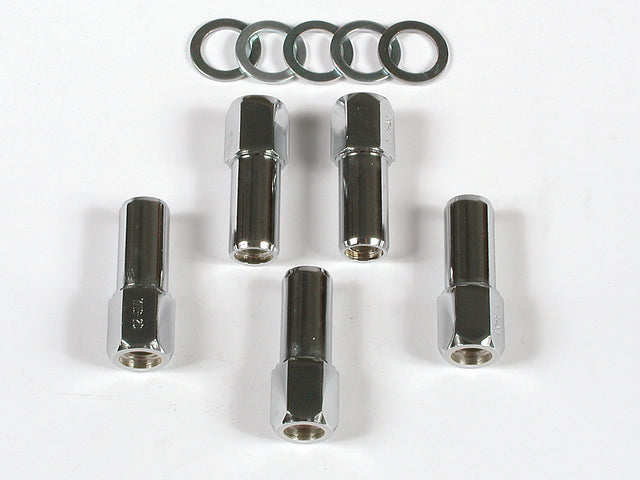 Mr Gasket Competition Open End Style Lug Nuts - Set Of 5 - 4305