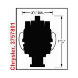 Mallory Unilite Distributor - Chrysler 413, 426, & 440 Engines - 3757801