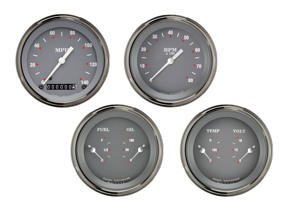 Classic Instruments SG SERIES 3IN SPEEDO/TACH/2 DUALS-GM - SG05SLC
