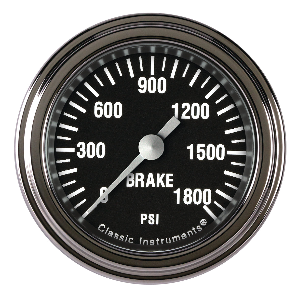 Classic Instruments Hot Rod 2-1/8" Brake Pressure Gauge - HR167SLF