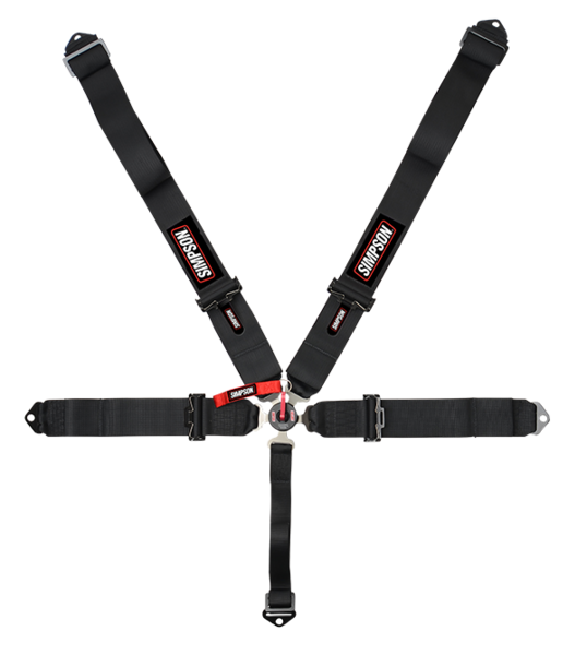 Simpson Racing 3" Camlock Harness - 29110BKHL1X