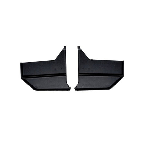 Scott Drake 1967-68 Mustang Convertible Kick Panels (Black) - C7ZZ-76023445BK