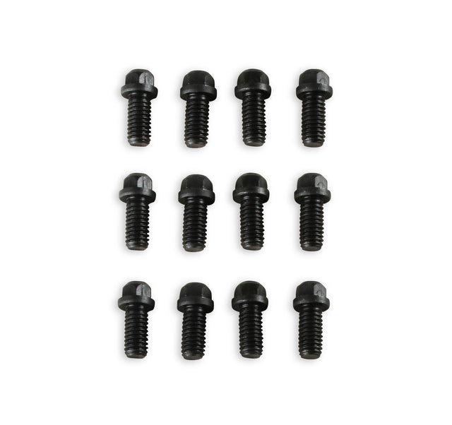 Mr Gasket Header Bolts - 3/8-16 x 3/4 Inch Hex Head - Set of 12 - 915