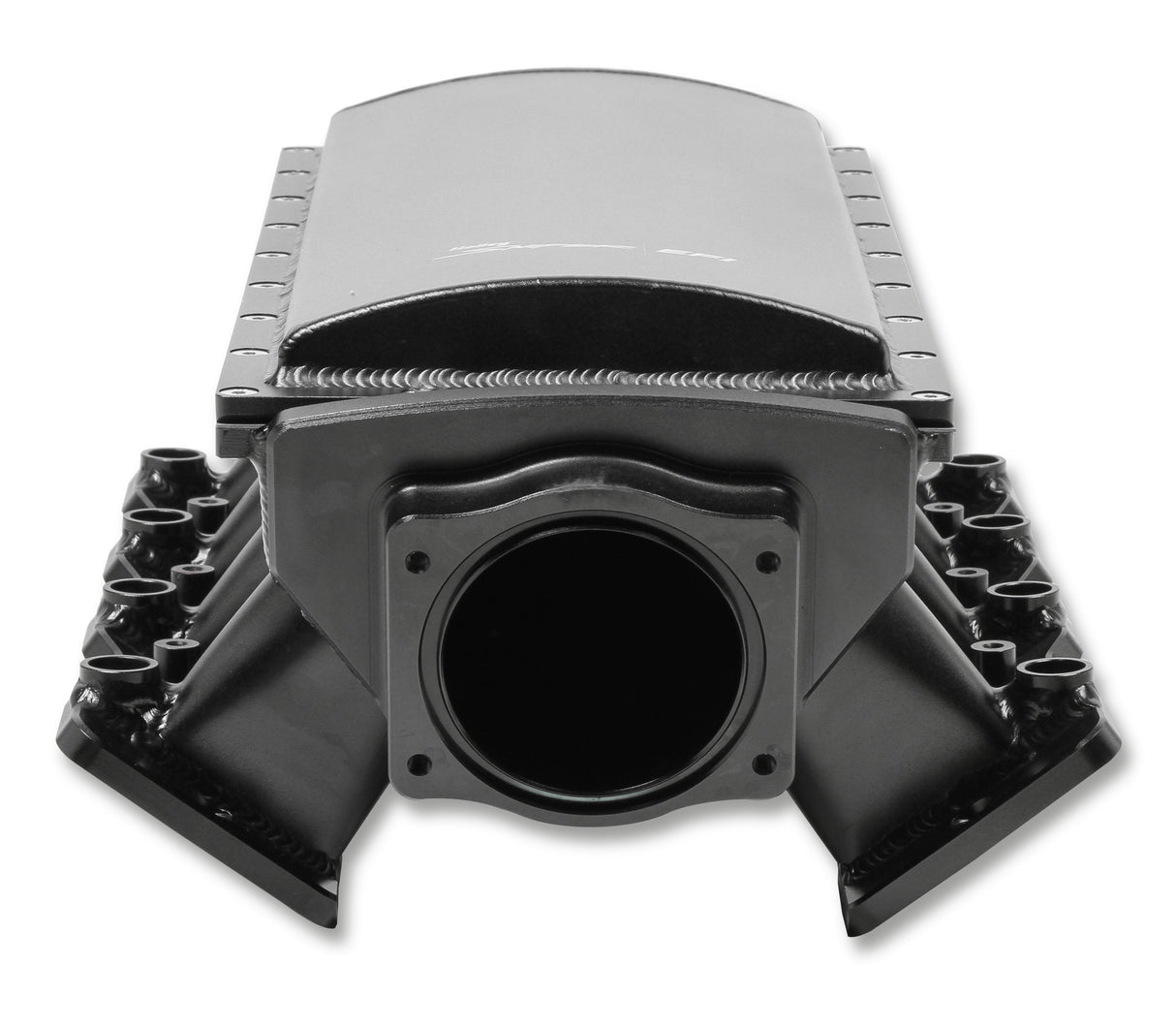Holley 832142 Sniper EFI Fabricated Race Series Intake Manifold - GM LS1/LS2/LS6 - Black