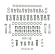 Mr Gasket Deluxe Engine Bolt Kit - Chrome - 5001