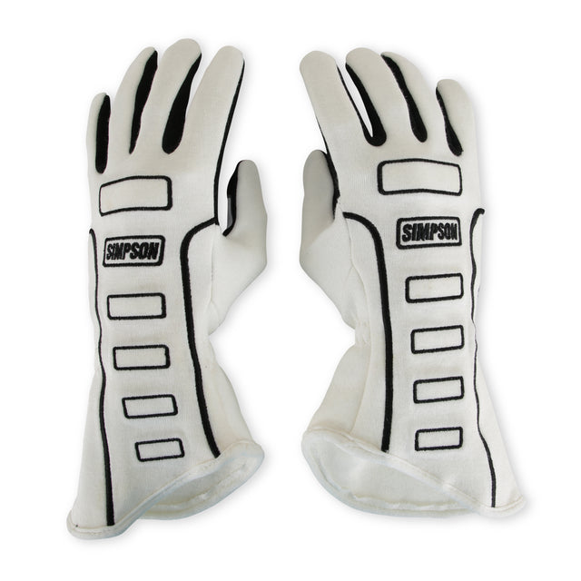 Simpson Safety COMPETITOR GLOVE-SMALL-WHITE - 21300SW