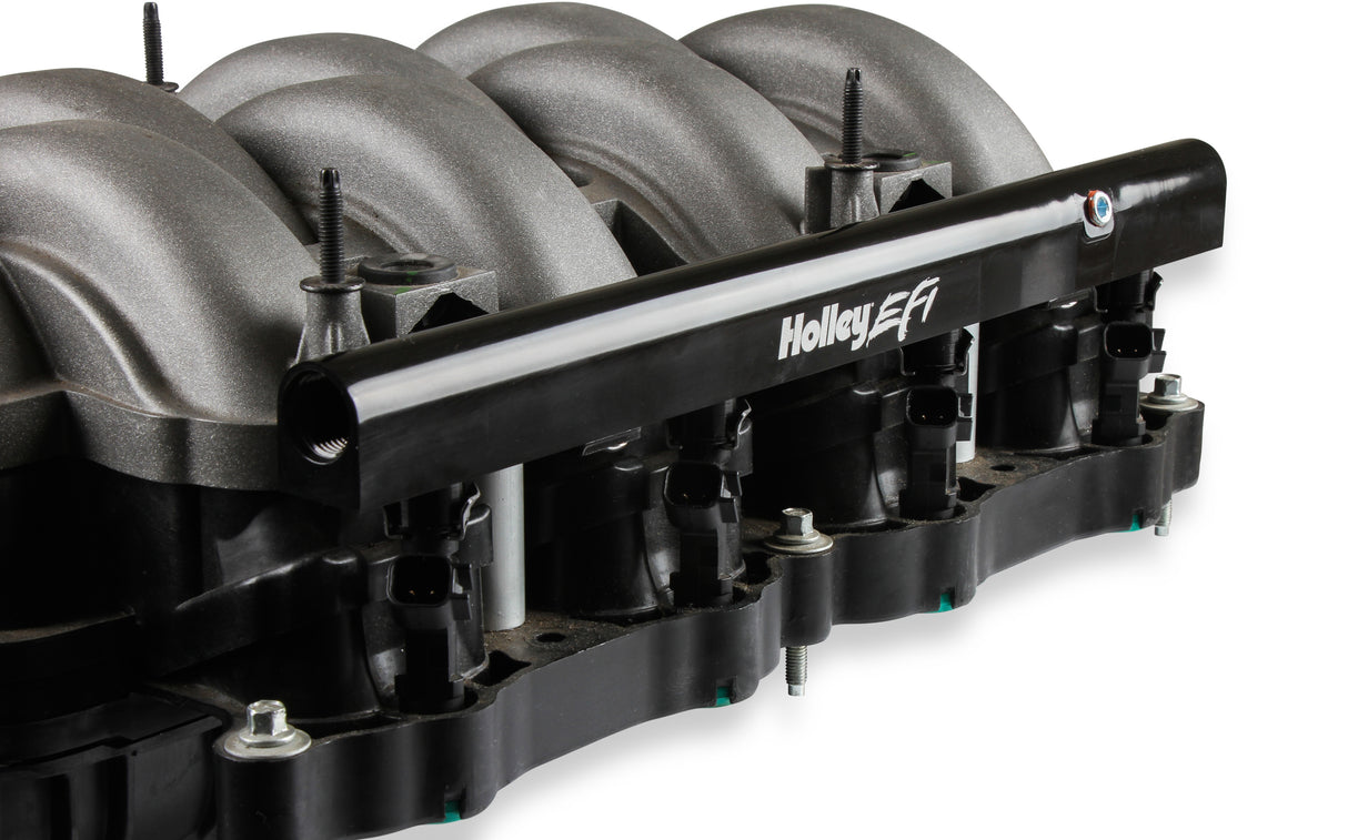 Holley 534-283 Hi-Flow Billet Fuel Rails for Coyote Engines