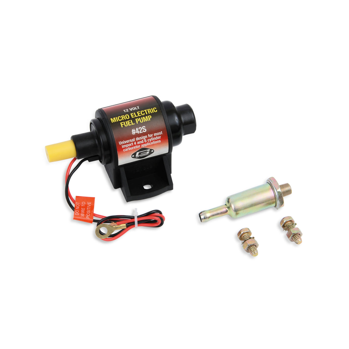Mr Gasket Micro Electric Fuel Pump - 42S