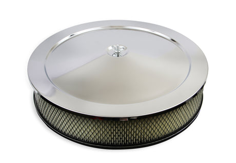Mr Gasket Competition Air Cleaner - Chrome - 9790