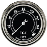Classic Instruments Traditional 2-5/8" Exhaust Gas Tempature Gauge - TR398SLF