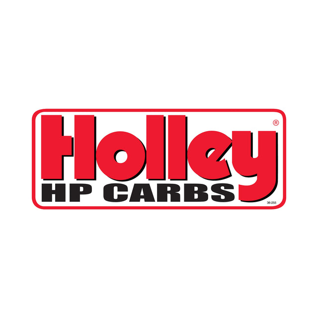 Holley 36-255 HP Carbs Decal